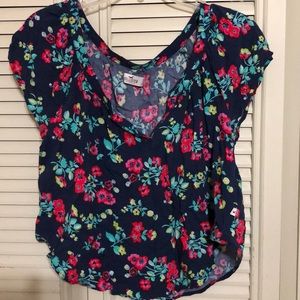 Hollister floral top